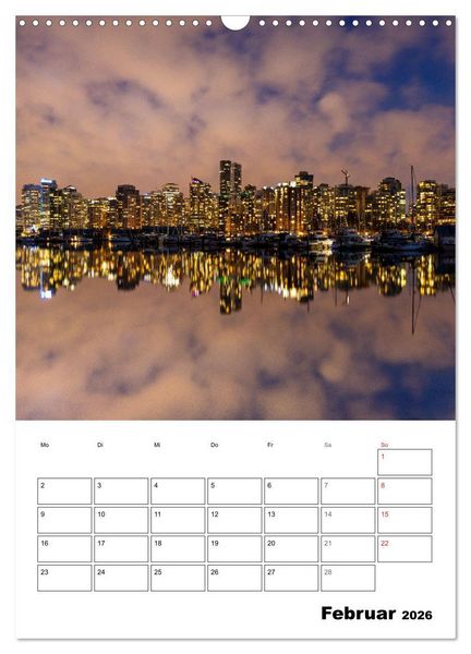 Produktbild: Mein Sch&ouml;nes Kanada (Wandkalender 2026 DIN A3 hoch), CALVENDO Monatskalender