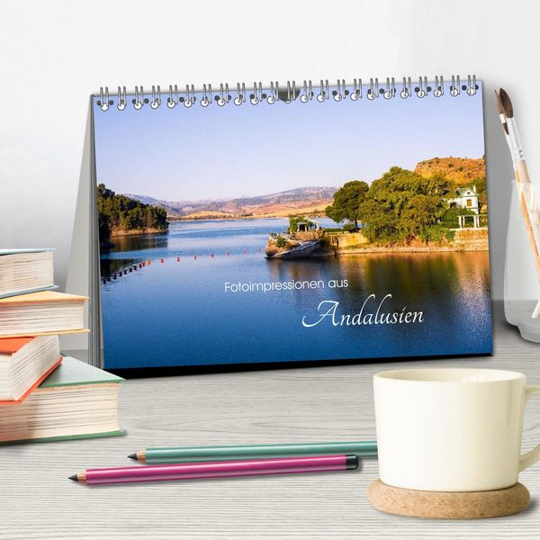 Produktbild: Fotoimpressionen aus Andalusien (Tischkalender 2026 DIN A5 quer), CALVENDO Monatskalender