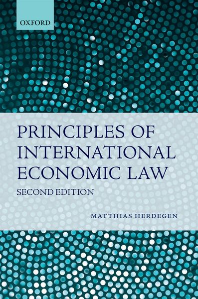 Produktbild: Principles of International Economic Law