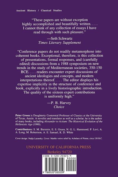 Produktbild: Hellenistic History and Culture