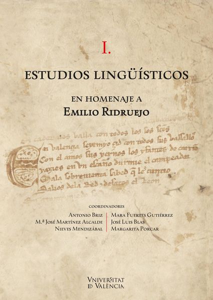 Produktbild: Estudios ling&uuml;&iacute;sticos en homenaje a Emilio Ridruejo