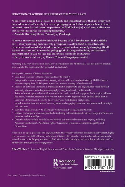 Produktbild: Teaching the Literature of Today's Middle East