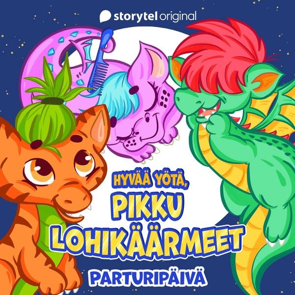 Hyvää yötä, pikku lohikäärmeet K1O2 - Juliana Fritzhand, Audio, 9789178150212