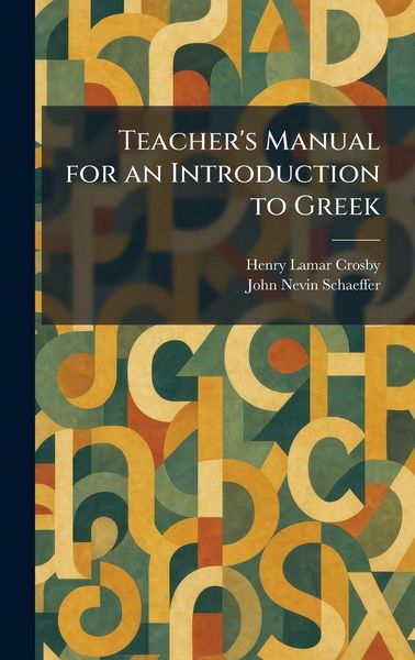 Produktbild: Teacher's Manual for an Introduction to Greek