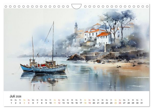 Produktbild: Portugal mein Traum (Wandkalender 2026 DIN A4 quer), CALVENDO Monatskalender