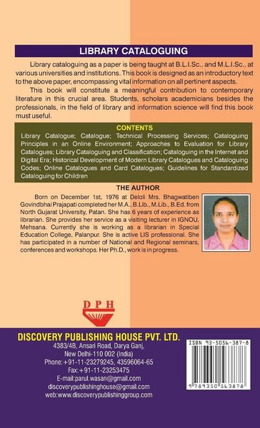 Produktbild: Library Cataloguing