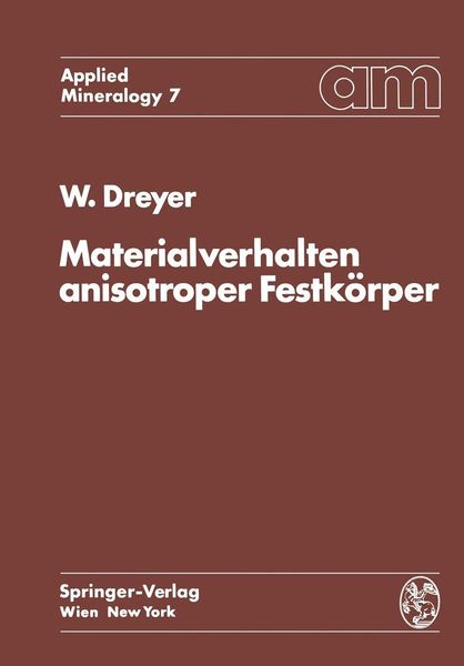 Produktbild: Materialverhalten anisotroper Festk&ouml;rper
