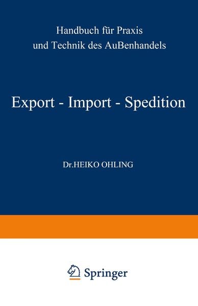 Produktbild: Export &mdash; Import &mdash; Spedition