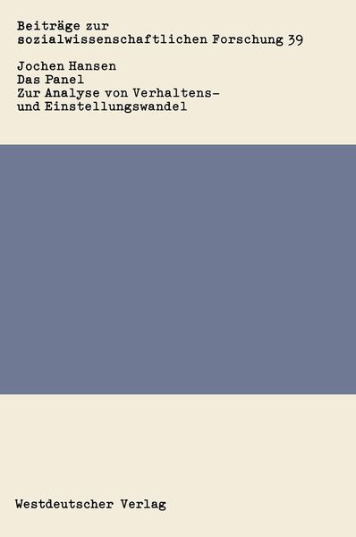 Produktbild: Das Panel
