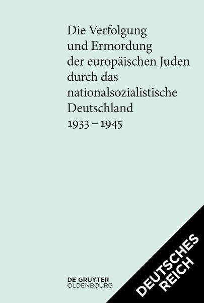 Produktbild: Verfolgung und Ermordung europ. Juden 5 Bde cpl.
