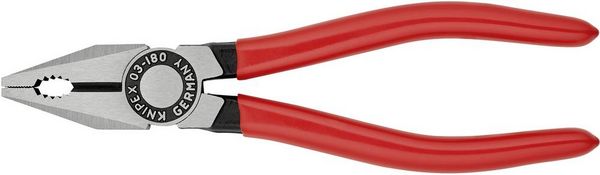 Produktbild: Knipex 03 01 180 Werkstatt Kombizange 180mm DIN ISO 5746