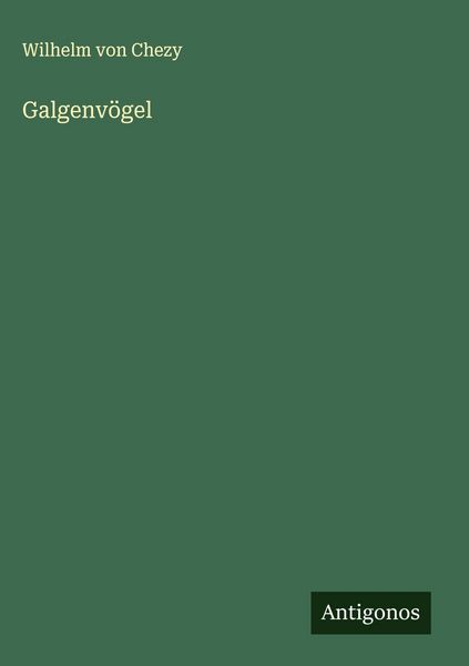 Produktbild: Galgenv&ouml;gel