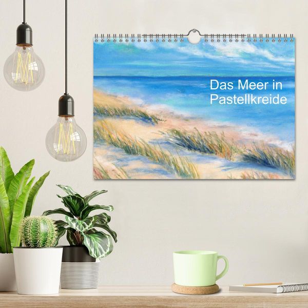 Produktbild: Das Meer in Pastellkreide (Wandkalender 2026 DIN A4 quer), CALVENDO Monatskalender