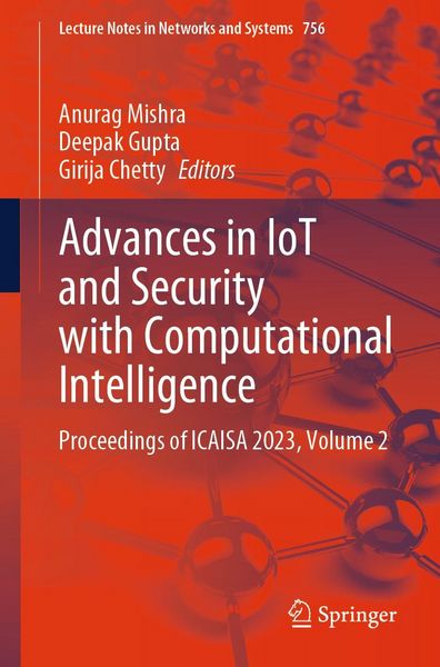 Produktbild: Advances in IoT and Security with Computational Intelligence