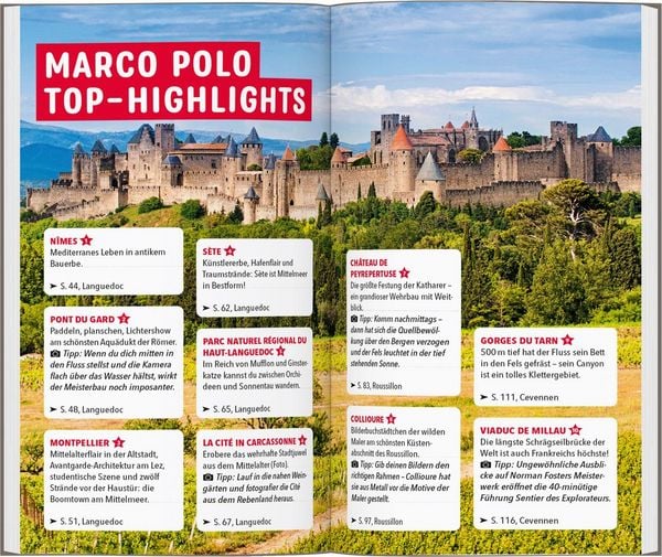 Produktbild: MARCO POLO Reisef&uuml;hrer Languedoc-Roussillon, Cevennen