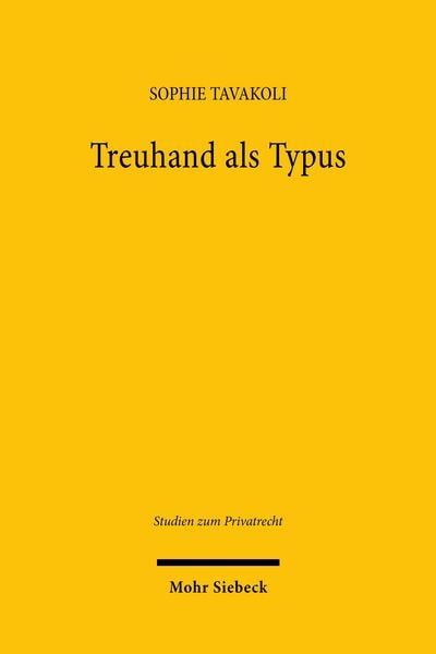 Produktbild: Treuhand als Typus