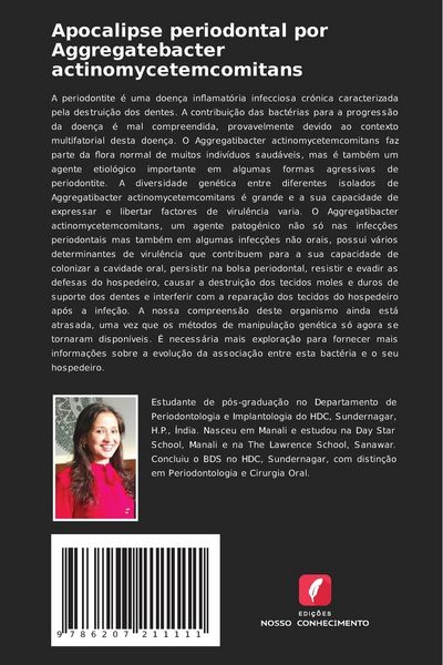 Produktbild: Apocalipse periodontal por Aggregatebacter actinomycetemcomitans