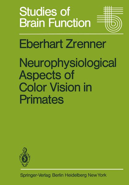 Produktbild: Neurophysiological Aspects of Color Vision in Primates