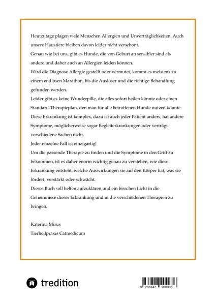 Produktbild: Allergien und Futtermittelunvertr&auml;glichkeiten beim Hund