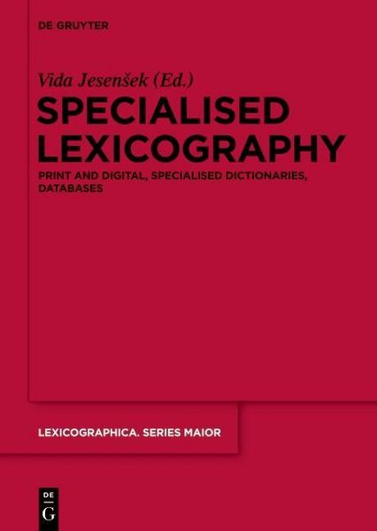 Produktbild: Specialised Lexicography