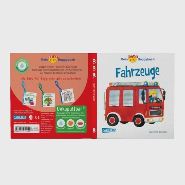 Produktbild: Baby Pixi 43: Mein Baby-Pixi Buggybuch: Fahrzeuge