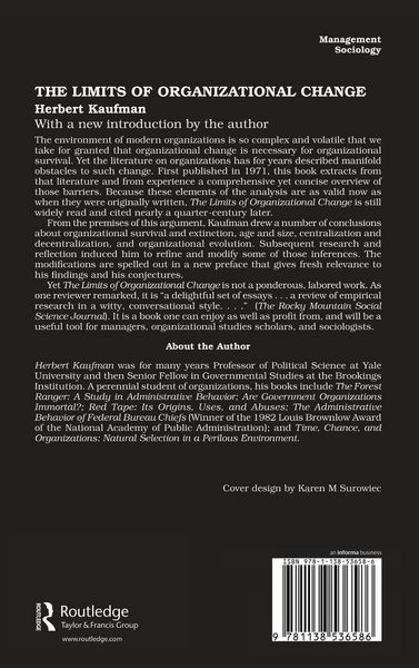 Produktbild: The Limits of Organizational Change