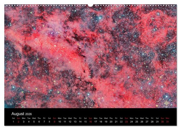 Produktbild: Deepsky (High Quality Premium Wall Calendar 2026 DIN A2 landscape),CALVENDO 12 Month Wall Calendar