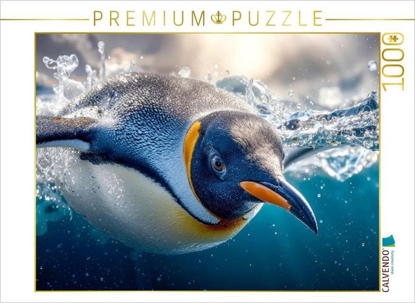 Produktbild: CALVENDO Puzzle Unterwasserjagd | 1000 Teile Lege-Gr&ouml;&szlig;e 64x48cm Foto-Puzzle f&uuml;r gl&uuml;ckliche Stunden