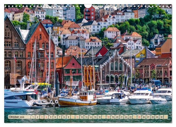 Produktbild: Sch&ouml;ne H&auml;fen zwischen Island und Barbados (Wandkalender 2026 DIN A3 quer), CALVENDO Monatskalender