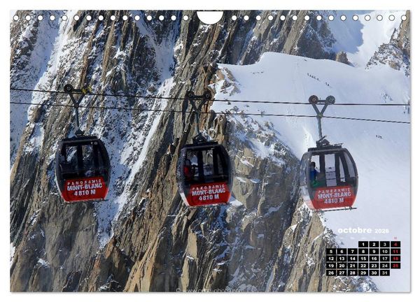 Produktbild: Les paysages de montagne Haute-Savoie (Calendrier mural 2026 DIN A4 vertical), CALVENDO calendrier mensuel