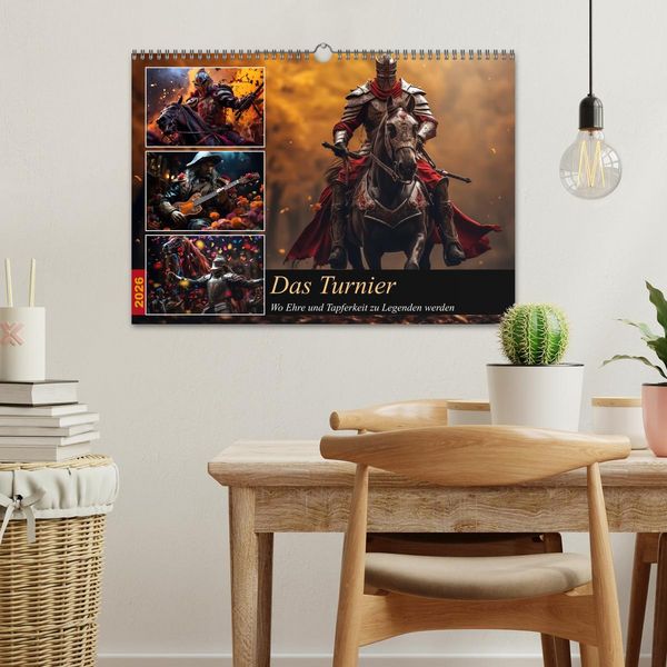 Produktbild: Das Turnier (Wandkalender 2026 DIN A3 quer), CALVENDO Monatskalender