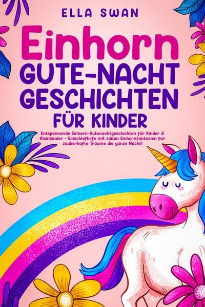 Produktbild: Einhorn-Gute-Nacht-Geschichten f&uuml;r Kinder