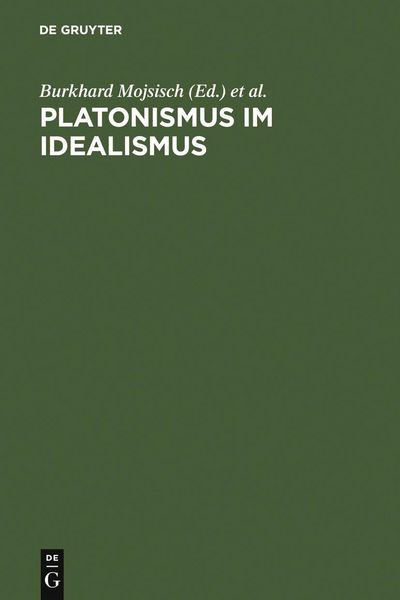 Produktbild: Platonismus im Idealismus