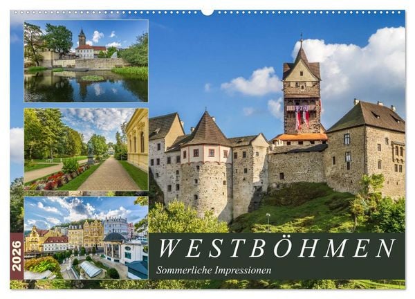 Produktbild: WESTB&Ouml;HMEN Sommerliche Impressionen (Wandkalender 2026 DIN A2 quer), CALVENDO Monatskalender