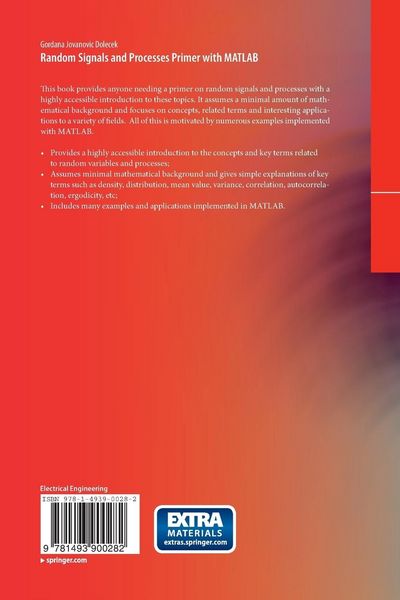 Produktbild: Random Signals and Processes Primer with MATLAB