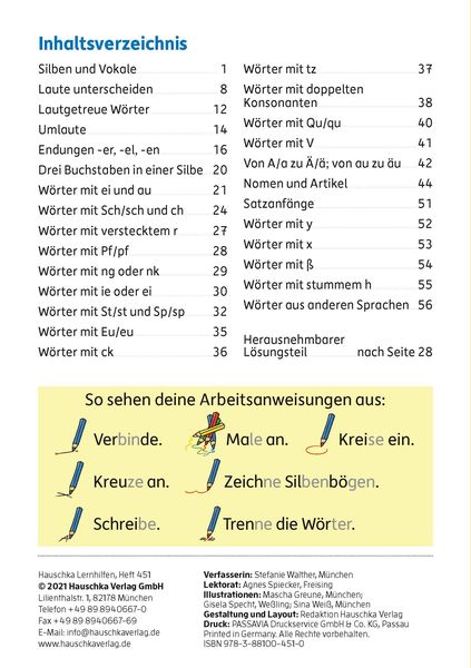 Produktbild: Mein &Uuml;bungsheft Rechtschreiben 1. Klasse