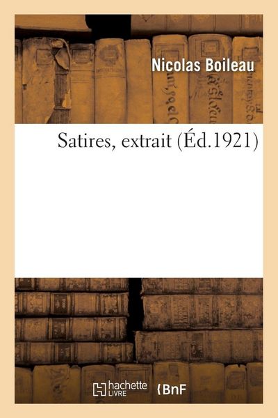 Produktbild: Satires, extrait