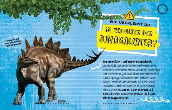 Produktbild: SURVIVAL GUIDE. Wie überlebst du im Zeitalter der DINOSAURIER!