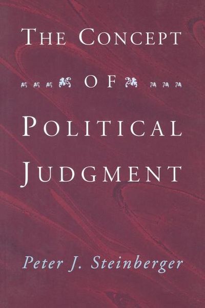 Produktbild: Steinberger, P: Concept of Political Judgment (Paper)