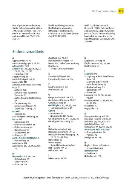 Produktbild: Schlaganfall - Das &Uuml;bungsbuch
