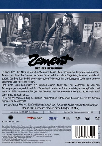 Produktbild: Zement - Der komplette 2-Teiler - DDR TV-Archiv