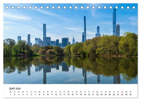 Produktbild: Meine Liebe New York (Tischkalender 2026 DIN A5 quer), CALVENDO Monatskalender
