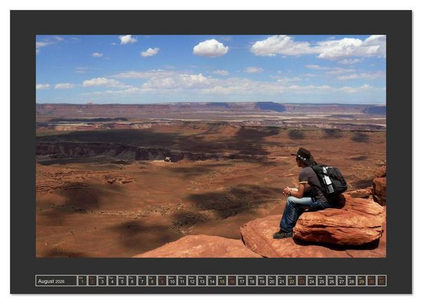 Produktbild: Hiking on the Colorado Plateau (Wall Calendar 2026 DIN A4 landscape), CALVENDO 12 Month Wall Calendar