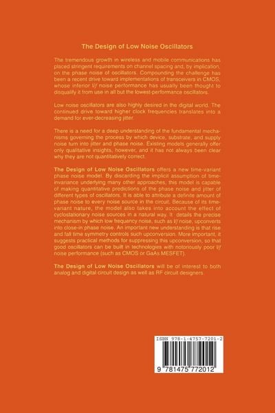 Produktbild: The Design of Low Noise Oscillators