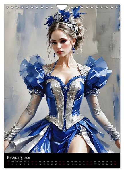 Produktbild: Dancing Elegance (Wall Calendar 2026 DIN A4 portrait), CALVENDO 12 Month Wall Calendar