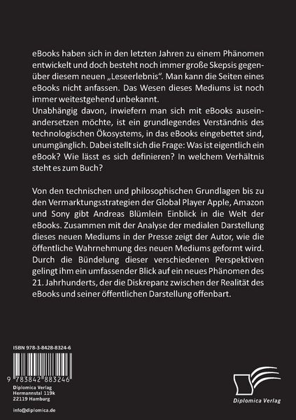 Produktbild: eBooks: Von den technischen Grundlagen &uuml;ber die Vermarktung bis zur &ouml;ffentlichen Wahrnehmung