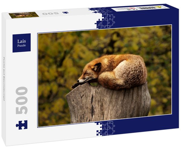 Lais Puzzle Fuchs auf Baumstumpf 500 Teile