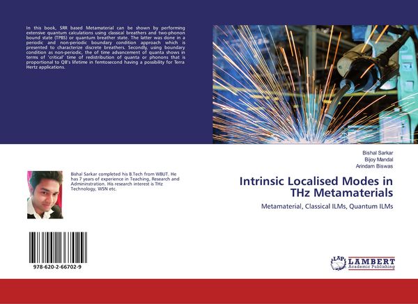 Produktbild: Intrinsic Localised Modes in THz Metamaterials