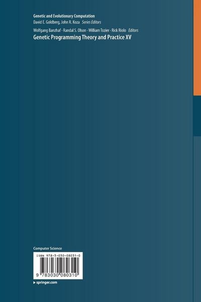 Produktbild: Genetic Programming Theory and Practice XV