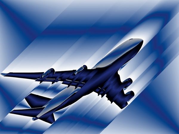 Produktbild: CALVENDO Puzzle Illustration Boing 747 | 1000 Teile Lege-Gr&ouml;&szlig;e 64x48cm Foto-Puzzle f&uuml;r gl&uuml;ckliche Stunden